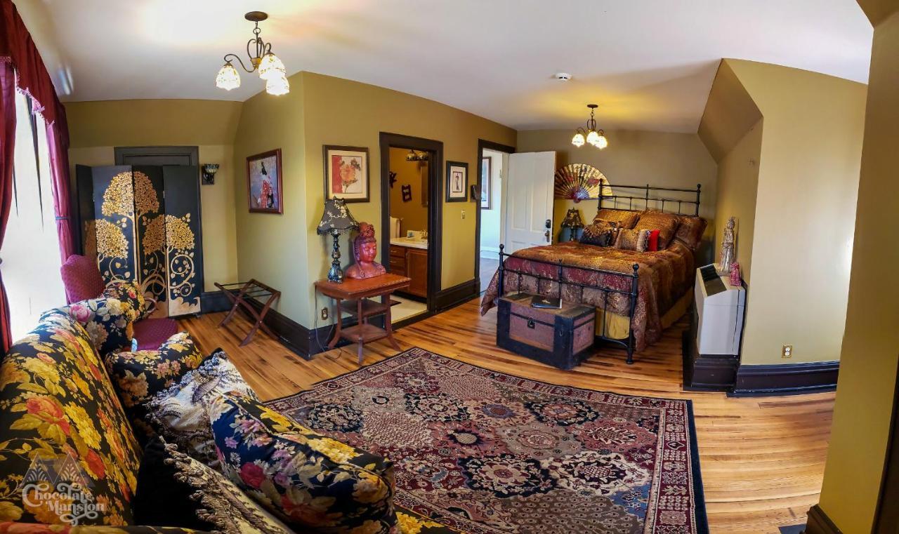 Chocolate Mansion Bed & Breakfast Sioux City Exterior foto